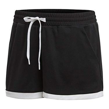 Imagem de adidas Short feminino Tennis Clube, preto, médio