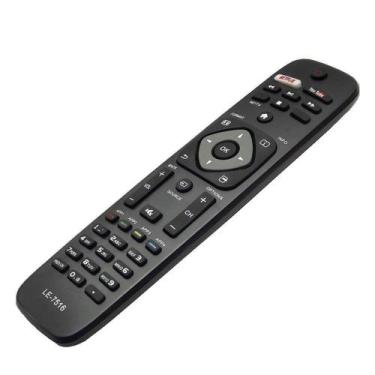 Imagem de Controle Remoto TV Philips SmartTV Netflix YouTube LE-7516 - Lelong