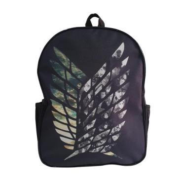 Imagem de Mochila Anime A Pronta Entrega Para Meninos Attack Titans Exploração -