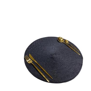 Imagem de Jogo Redondo 6 peças - Sousplat Mesa Posta(Preto)