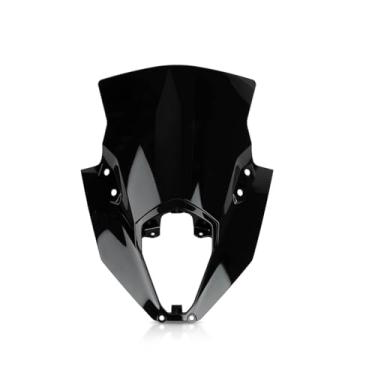 Imagem de Carenagem protetora de para-brisa de motocicleta para Ninja 650 ER6F 2020-2025 (preto)