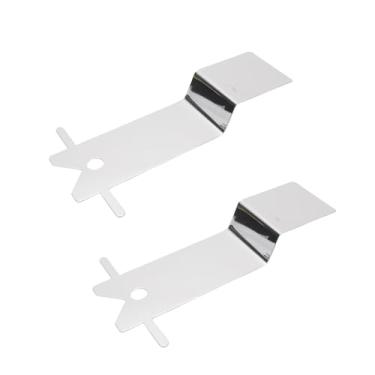 Imagem de TOPINCN 2 PCS Crock Pot Lid Holder Suporte de Tampas de Aço Inoxidável Slow Cooker Lid Holder Organizer Rack para Cozinha Stovetop Organization