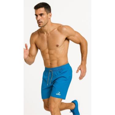 Imagem de Shorts Bermuda Masculino Esportivo - Azul Claro Treino Academia Corrida-Masculino