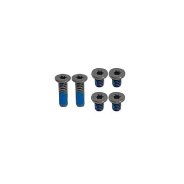 Imagem de Zahara 6 peças de substituição de parafusos de capa inferior inferior preta para Lenovo IdeaPad Slim 5 14IRH10 83HR/14ARP10 83HT/14AHP10 83HV/14AKP10 83HX/14IRH10R 83J0/16IRH10 83HS/16ARP10 83HX