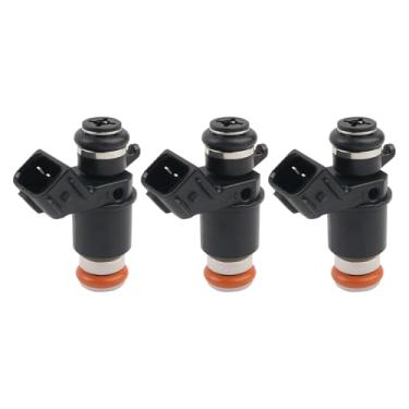 Imagem de 8M0091784 3 peças de substituição injetores de combustível compatíveis com motor de popa Yamaha Mercury Mariner 25HP 30HP 4T