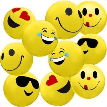 Imagem de 10 Bola de Praia Vinil Inflavel Infantil Sortidas Piscina - Winmax