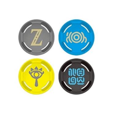 Imagem de 4 Grip Joycon Zelda Radalishop, Para Controle Nintendo Switch Ou Lite De Joy Con, Edição Limitada