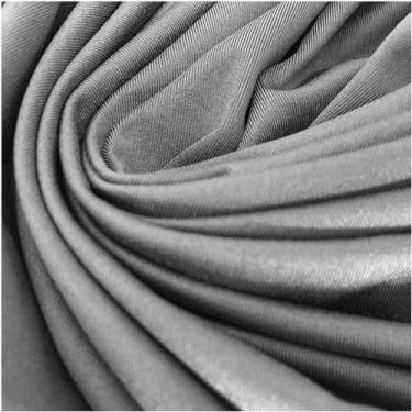 Imagem de Tecido Faraday de grau militar, tecido de proteção EMF, tecido de fibra de prata para fazer roupas de proteção contra radiação, cortinas, lençóis, chapéu, etc. (Cor: Prata, Tamanho: 1mX1,5m)
