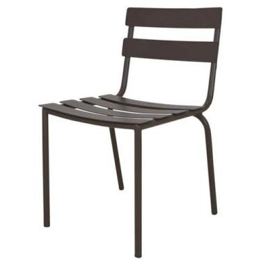 Imagem de Cadeira de Alumínio Para Mesa de Jantar Modelo Alegra - NossaKasa Móve