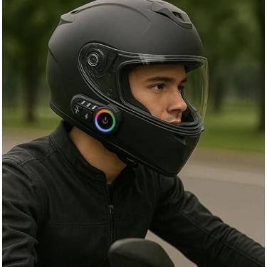 Imagem de FONE DE OUVIDO PARA CAPACETE DE MOTO, FONE COM BLUETOOTH, CAPACETE FONE MOTOCICLISTA