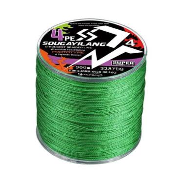 Imagem de Linha De Pesca Trançada Super Forte Sougayilang 300M 500M 8 Fios 4 Fio