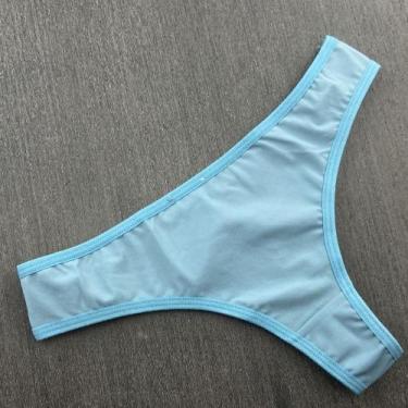 Imagem de Calcinha Lisa Fio Duplo Asa Delta Não Marca - Beleza Brasileira, Sanre