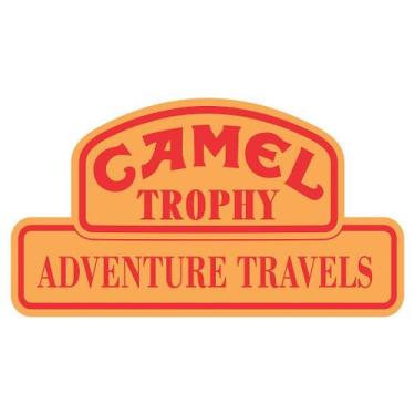 Imagem de Emblema Adesivo Camel Jeep Willys Renegade Cherokee 8x15 - Cromo Sign