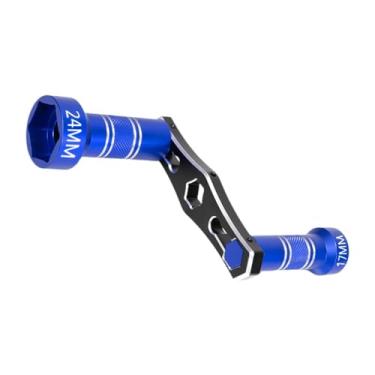 Imagem de predolo Chave de roda RC, ferramenta de reparo, substituição de 17 mm e 24 mm para modificação de modelo de carro em escala 1/8 e 1/10, Azul