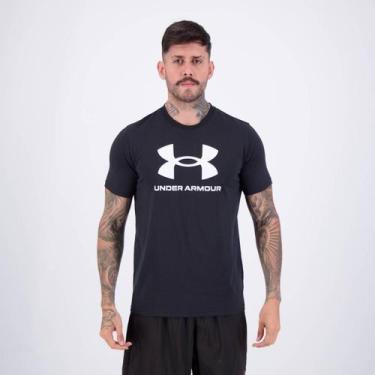 Imagem de Camiseta Under Armour Logo Update SS Preta, M