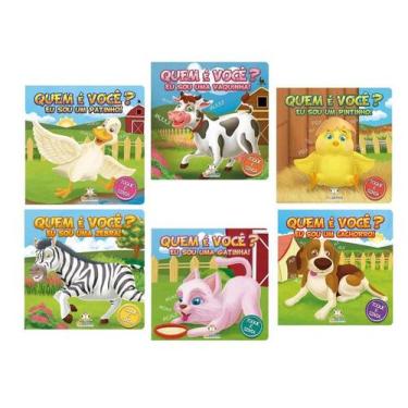 Imagem de Coleção Quem é você - Kit com 6 livros sensoriais para crianças - Blu 