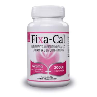 Imagem de Fixa-cal Carbonato Cálcio 625mg +vitamina D 90 Cp - Saúde Óssea