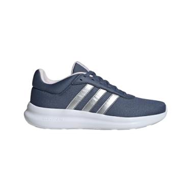 Imagem de adidas Tênis feminino Lite Racer 4.0, Tinta pré-amada/prata metálico/quase rosa, 11