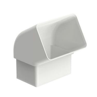 Imagem de Joelho 60° Retangular Aquapluv Style Branco - 32163122 - Tigre Joelho 60 Retngular Aquap.style Br 32163122 Tigre