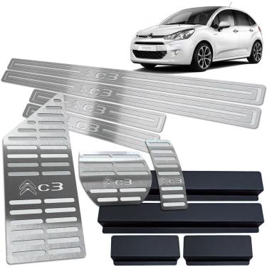 Imagem de Soleira + Pedaleira Automático Descanso Citroen C3 2013 2020