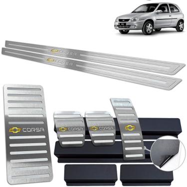 Imagem de Descanso Soleira Pedaleira Manual Prata Corsa 1994 A 2001 2P