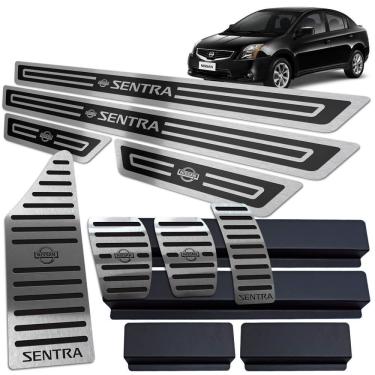 Imagem de Descanso Pedaleira Manual Soleira Sentra 2008/2013 Preto  AR