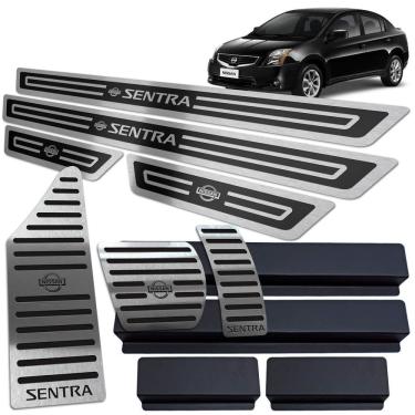 Imagem de Descanso Pedaleira Auto Soleira Sentra 2008/2013 Preto  AR