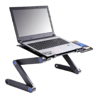 Imagem de Suporte Para Notebook Mesa Portatil Dobravel Articulado Base