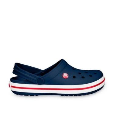 Imagem de Sandália Clog Crocs Crocband, 40, Marinho