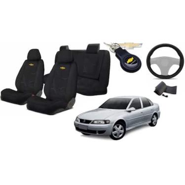 Imagem de Kit Sofisticado Capas Tecido Assentos Vectra 1997 a 2005 + Capa Volant