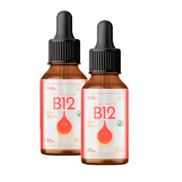 Imagem de Kit 2x Vitamina B12 Líquida 30ml – True Source | Suplemento Vegano Líquido Sabor Frutas Vermelhas | Energia, Metabolismo e Bem-estar