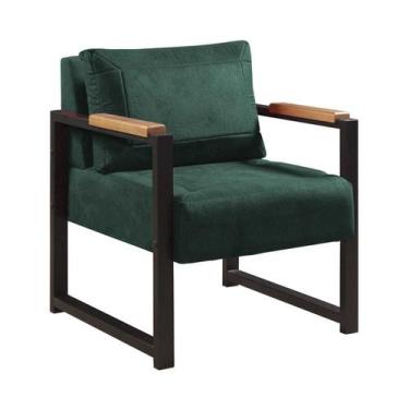 Imagem de Poltrona Decorativa Ferro Estilo Industrial Ipanema - Gonçalves Decor,