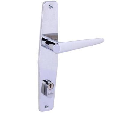 Imagem de Fechadura Strada Externa Espelho Cromado 55mm 662526/55-Z-ZC Arouca