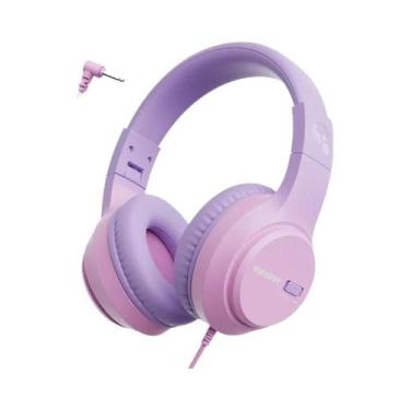 Imagem de Fones De Ouvido Com Fio Para Crianças Com Limite De Volume De 74/85/94