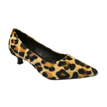 Imagem de Sapato Fem Bottero Scarpin Couro Animal Print Onça 372305-8