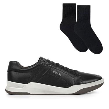 Imagem de Kit Sapatênis Ferracini Wind Masculino + Par De Meia