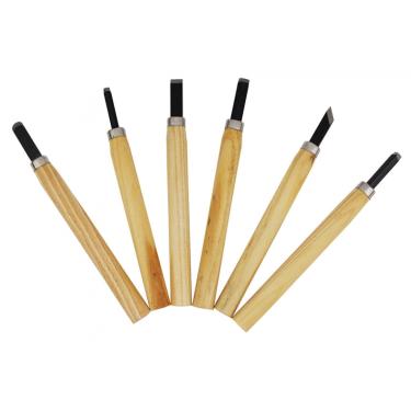 Imagem de Formao Entalhe Madeira 6 Peças Western