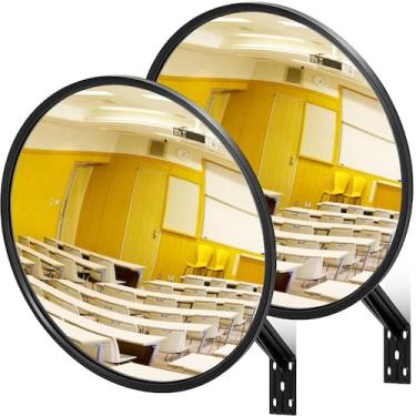 Imagem de Espelho convexo Maitys Safety Security Traffic 45 cm 2 unidades