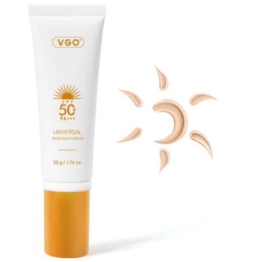 Imagem de Protetor solar VGO Tinted Moisturizer SPF 50 50g Isento de óleo