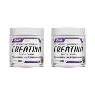 Imagem de Kit 2x Creatina Zero Carbo Sabor Uva Roxa 300g FNB-Unissex