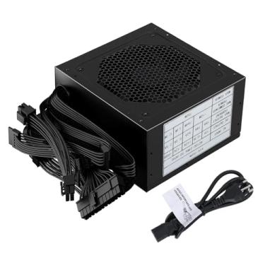 Imagem de Hivento Fonte, 700W, ATX Não Modular Fonte PC, Certificação 80 Plus Bronze, PFC Ativo, Baixo Ruído, Acompanha Cabo de Energia, 110/240V, Cor Preta