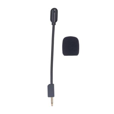 Imagem de Pilipane Fone de ouvido profissional para jogos, microfone Plug and Play, conector de 3,5 mm, microfone de substituição, ideal para BlackShark V2 BlackShark V2 Pro, capa de esponja ABS