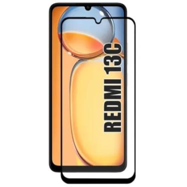 Imagem de [GL CASES] Película Redmi 13C Vidro Temperado Anti Risco 3D 9H Proteção Pelicula Xiaomi Redmi 13C Com Cobertura Total Da Tela + Kit Limpeza Para Aplicação Livre De Bolhas