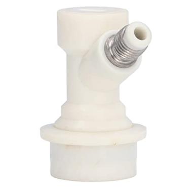 Imagem de Conector de barril de trava de bola G1/4 rosca macho ABS Bolas de aço inoxidável Conjunto de travas de conexão com porca rotativa MFL para distribuição de cerveja, refrigerante e sucos
