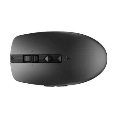 Imagem de Mouse sem Fio HP 710 - Silencioso, Recarregável, Compacto, Ambidestro, Bluetooth ou com Dongle, com 6 Botões Personalizáveis, até 90 Dias de Duração da Bateria, Preto (6E6F2AA)