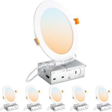 Imagem de Luz de teto embutida LED DINGLILIGHTING 6 polegadas 120V 12W 1200LM