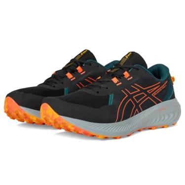 Imagem de ASICS Tênis masculino Gel-Excite Trail 2, Preto/Laranja Nova, 38