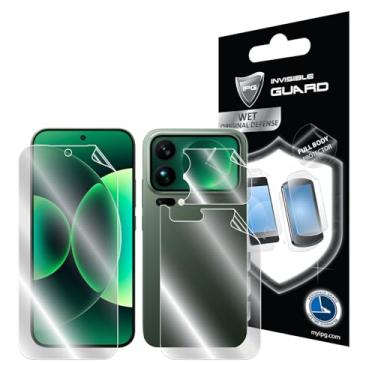 Imagem de IPG Protetor de hidrogel para Xiaomi 17 Pro Max Fullbody (tela + traseira), tela sensível ao toque invisível, ultra HD, película transparente antiarranhões - suave/autorreparação/sem bolhas - para