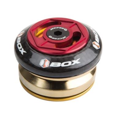 Imagem de Cycle Group Fone de ouvido integrado BX-HS14GC118-RD Box Glide Carbono, 3,8 cm, vermelho