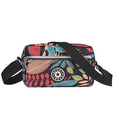 Imagem de Bolsa de ombro quadrada bolsa casual para compras, Multi